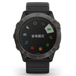 GARMIN 佳明 Fenix6X Pro 国行英文版 户外运动智能手表