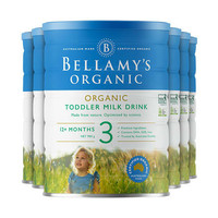 银联专享：Bellamy's 贝拉米 有机奶粉 3段 6*900g