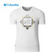 Columbia/哥伦比亚 男款外吸湿排汗圆领印花短袖T恤 PM3499 罗志祥同款