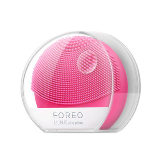 FOREO 斐珞尔 Luna play plus 露娜洁面仪玩趣增强版清洁洗脸仪 樱桃红 60*64mm