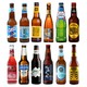 12瓶装精酿小麦啤/白啤/黄啤/水果味啤酒低度酒比利时进口白啤