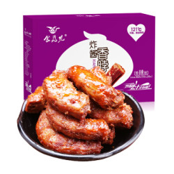 食为先 炸酱香脖360g香辣味 卤味熟食分享零食独立真空包装鸭货肉零食整箱 *3件