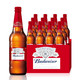 限地区：Budweiser 百威 啤酒 460ml*12瓶 *2件