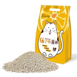 ELITE 伊丽 膨润土猫砂 柚子味 10kg