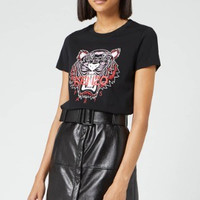 KENZO 高田贤三 女士虎头印花T恤