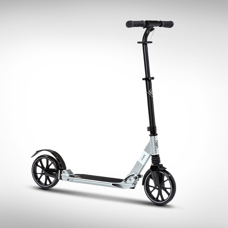 迪卡侬滑板车town7xl两轮二双轮手刹折叠避震oxelos