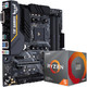 ASUS 华硕 TUF B450M-PRO GAMING（AMD B450/AM4） 锐龙5 3600X 板U套装