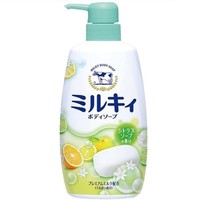 Cow 牛牌 牛乳石碱 柚子活力沐浴露 550ml *4件