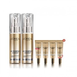 L'OREAL PARIS 巴黎欧莱雅 多重防护隔离露 SPF50+(30ml*2支装+7.5ml*4)
