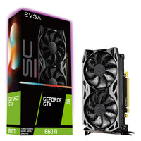 历史低价：EVGA GeForce GTX 1660 Ti SC Ultra GAMING 显卡 6G