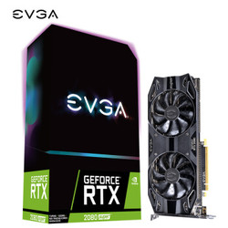 EVGA GeForce RTX 2080 Super Black GAMING 8G显存1815MHz 15500MHz爆款游戏显卡