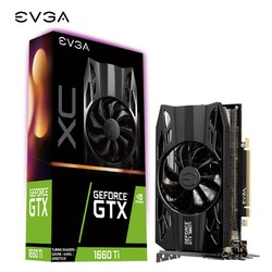 EVGA GeForce GTX 1660 Ti SC Ultra GAMING 显卡 6G