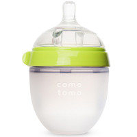 comotomo 可么多么 婴儿防胀气全硅胶奶瓶 150ml 浅绿色