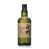 Hakushu 白州 白州18年 白州18年单一麦芽威士忌 (700mL、43%Vol.)