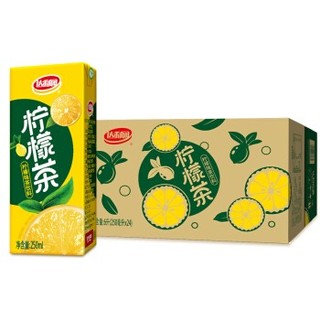 250ml*24包柠檬茶 柠檬味茶饮料 6000ml *2件