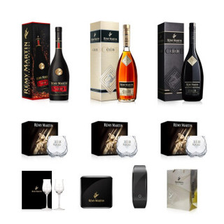 RÉMY MARTIN 人头马 干邑白兰地VSOP 1L+CLUB 黑金 1L