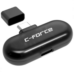 C-force CF020N 音频蓝牙适配器支持switch/NS转接线 黑色