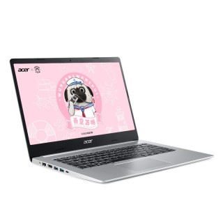 acer 宏碁 蜂鸟系列 蜂鸟FUN 2019款 14英寸 笔记本电脑 酷睿i5-10210U 8GB 512GB SSD MX250 银色