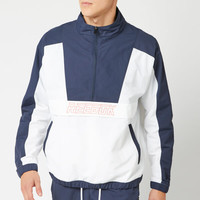 银联专享：Reebok 锐步 MYT Woven 1/2 Zip 男款复古休闲夹克 *2件