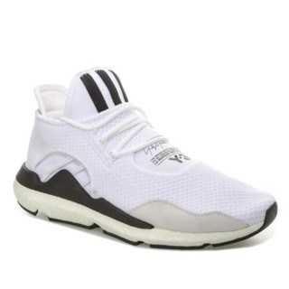 Y-3 Saikou Trainers系列系带平底男士休闲鞋网面鞋 AC7195 White Black UK 7.5 