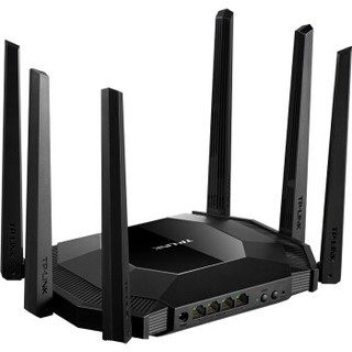 TP-LINK 普联 TL-WDR7680 千兆易展 Turbo版 双频1900M 千兆无线家用路由器 WiFi 5 黑色