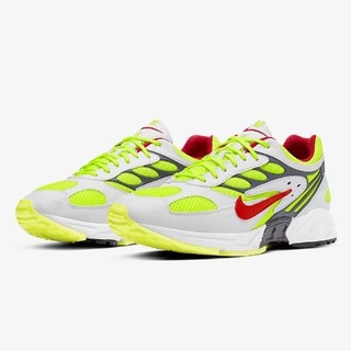 NIKE 耐克 Air Ghost Racer 男士休闲运动鞋 AT5410-100 白/黄/红 41