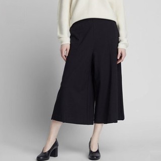 UNIQLO 优衣库 418252 女士针织宽腿七分裤