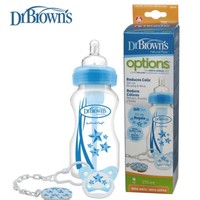 Dr Brown's 布朗博士 PP宽口防胀气婴儿奶瓶+安抚奶嘴套装