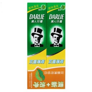 DARLIE 黑人 牙膏 清新口气 口腔清洁 175g*2