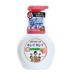 LION 狮王儿童泡沫洗手液 瓶装 有香型 水果香 250ml *6件