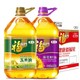 88VIP：福临门 黄金产地玉米油+葵花籽油 3.68L*2桶*（2件）+惠百施宽头牙刷*（2件）
