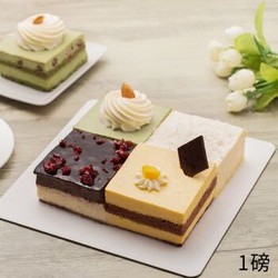 贝思客 许愿天使 网红芝士 生日蛋糕 宫格蛋糕 生日蛋糕 生鲜 预订蛋糕 女神系列 2磅