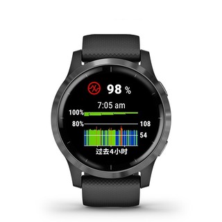 GARMIN 佳明 Active系列 运动手表 010-02174-16 曜石黑 45.1mm