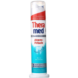 Theramed 汉高 立式牙膏清新净 清新口气 长久保护100ml *6件