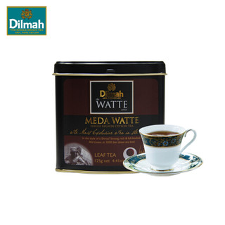 迪尔玛 Dilmah 斯里兰卡进口红茶散装 送礼佳品 美塔瓦特红茶茶叶 125g罐装 *2件