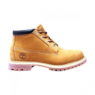 Timberland 添柏岚 Nellie ChukkaDouble 女款四孔工靴 (褐色、38)