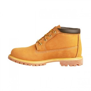 Timberland 添柏岚 Nellie ChukkaDouble 女款四孔工靴 (褐色、38)