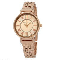 银联专享：ANNE KLEIN Roman Numeral 2158RGRG 女士腕表