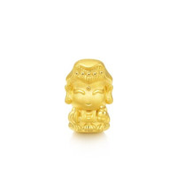周生生 黄金(足金)Charme串珠系列观音黄金转运珠黄金手链手镯 定价 88262C