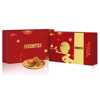 HERSHEY'S 好时 巧克力味 双黄白莲蓉奶黄流心月饼礼盒  520g *2件 +凑单品