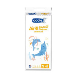 dodie Air 柔 婴儿纸尿裤 XL34片 *6件
