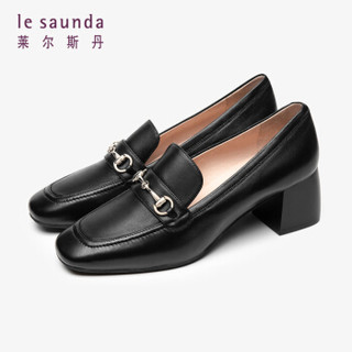 le saunda 莱尔斯丹 AT64102 女士中跟单鞋