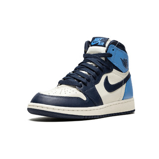 NIKE 耐克 JORDAN Air Jordan 1 Retro High OG AJ1黑曜石