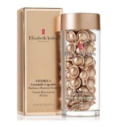 伊丽莎白雅顿(Elizabeth Arden)时空焕活透亮润泽胶囊精华液60粒(VC胶小鲜胶 提亮肤色 化妆品护肤品)