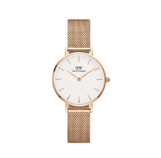 DanielWellington 手表女dw表 32mm 金属编织表带 优雅女表 DW00100163