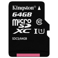 Kingston 金士顿 64GB TF卡 MicroSD 高速CLASS 存储卡