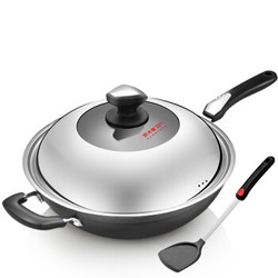 COOKER KING 炊大皇 C34H 圆底不粘锅 34cm +凑单品