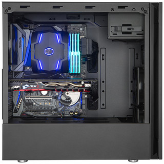 COOLER MASTER 酷冷至尊 S600 ATX机箱 半侧透 黑色