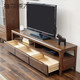 维莎日式纯全实木电视柜橡木黑胡桃色简约小户型地柜客厅1.8米1.5