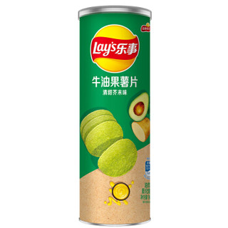 Lay’s 乐事 无限薯片 牛油果薯片清甜芥末味 90克/罐
